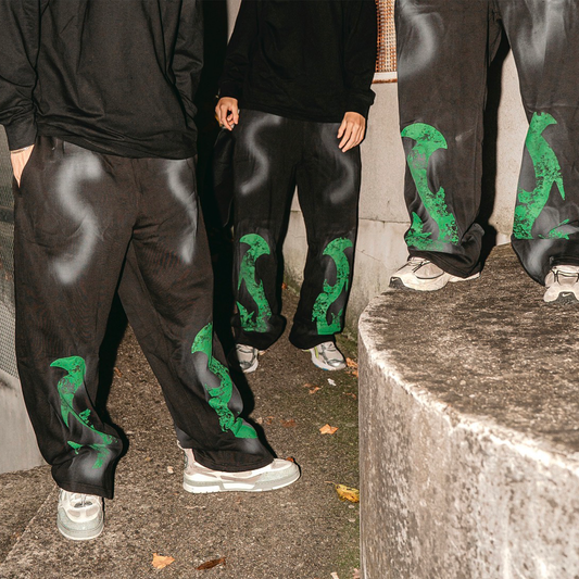 Distressed Logo sweatpants