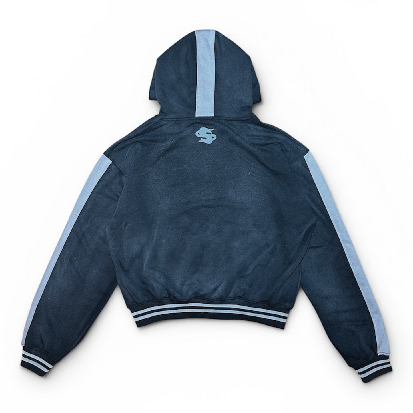 Grey STRIPE hoodie